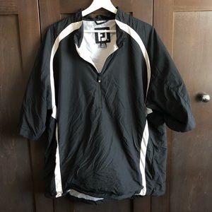 Black Short Sleeve Rain Shirt